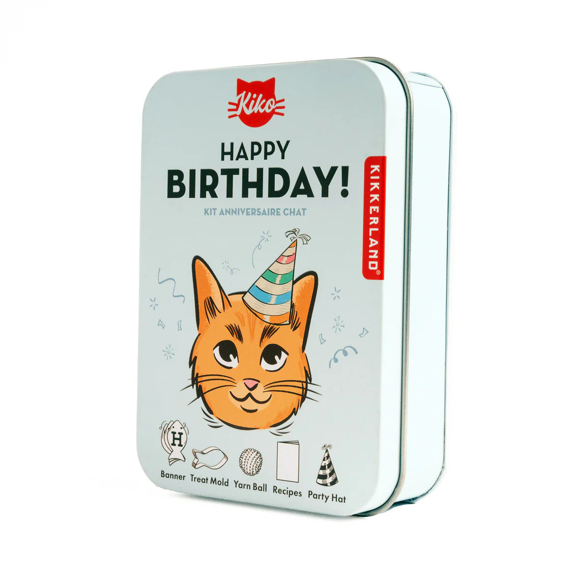 Katzen-Geburtstag Dose Kiko von Kikkerland